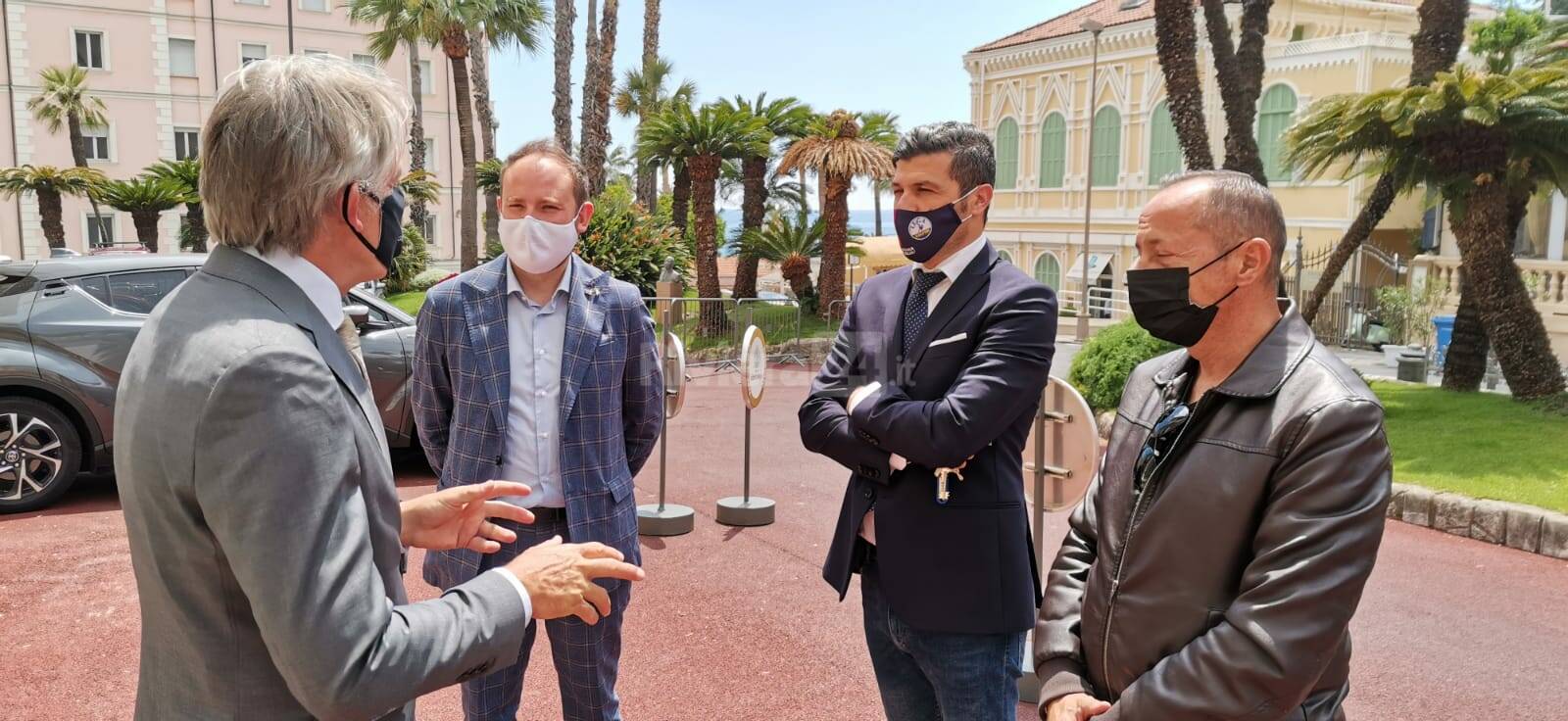 Casinò di Sanremo, visita dell'onorevole Di Muro