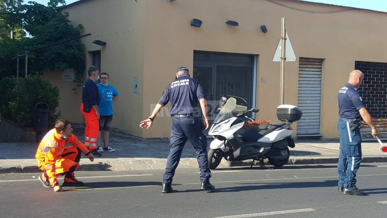 San Bartolomeo al Mare, incidente sull’Aurelia: grave una donna