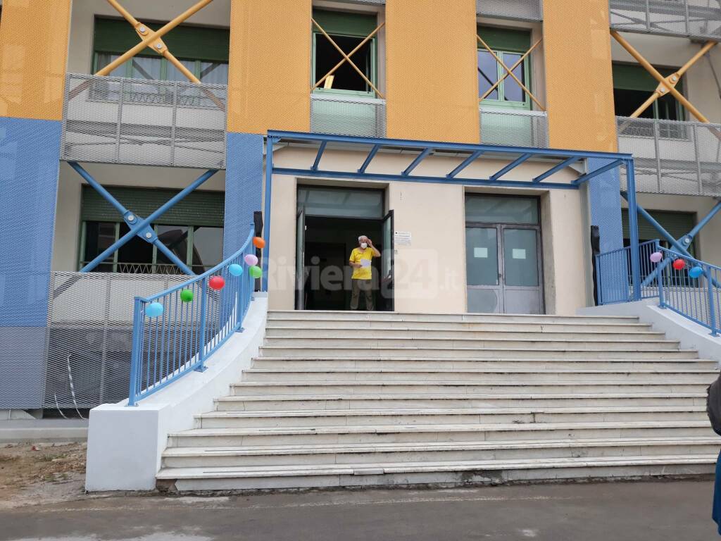 Primo giorno scuola Istituto Comprensivo Bordighera