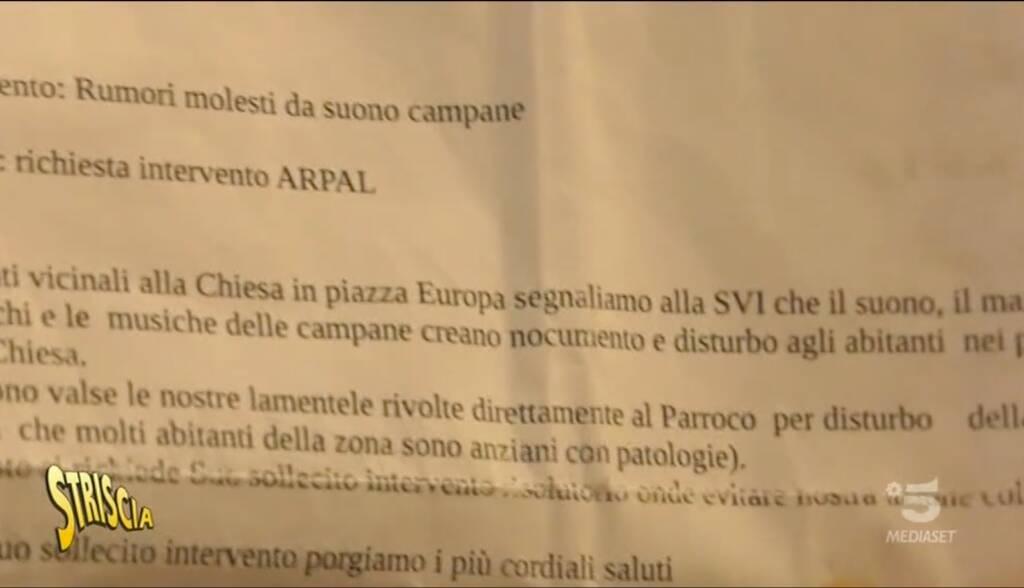 La “bestemmiatrice” delle campane arriva in tv, la puntata di Striscia la Notizia dedicata a Ospedaletti