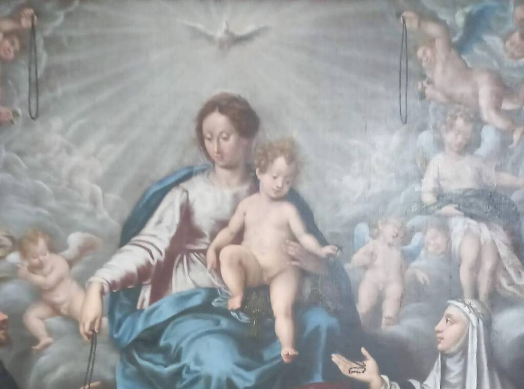 Moltedo, il 10 ottobre presentazione del restauro del quadro della Madonna del Rosario