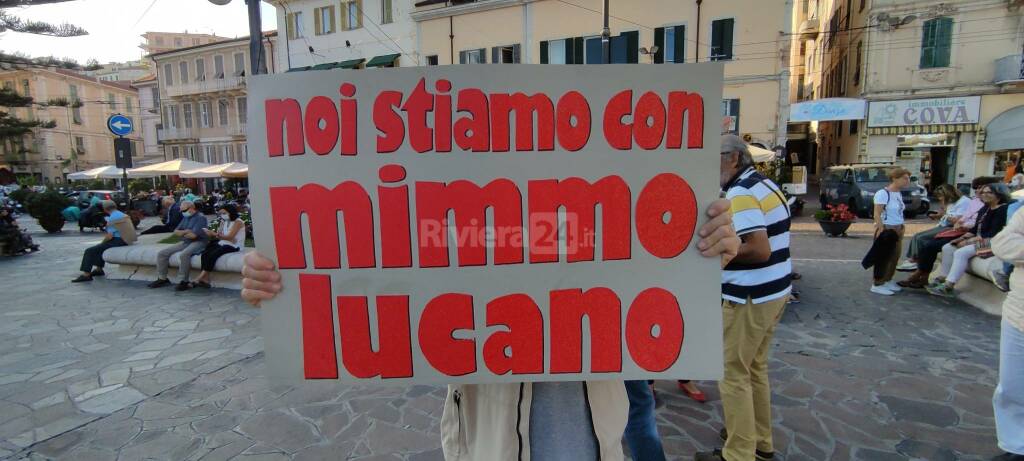 riviera24 - Sanremo, manifestazione pro Mimmo Lucano