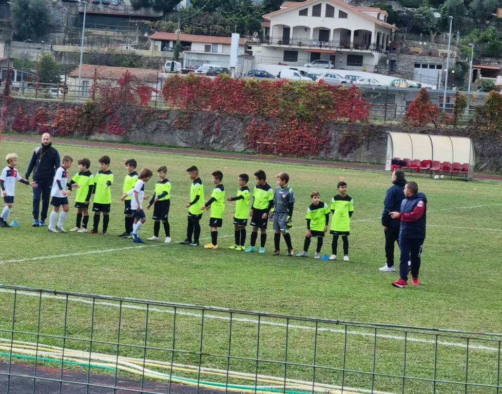 Pulcini 2012 della Polisportiva Vallecrosia Academy