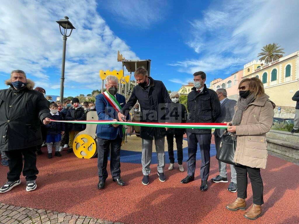 Parco giochi a tema medievale a Ventimiglia