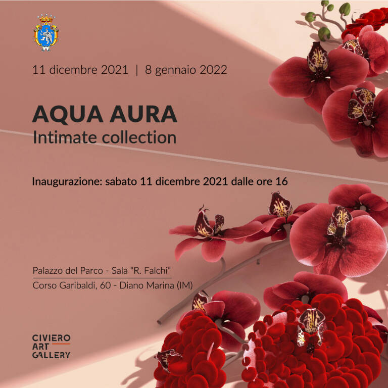 Terza mostra al Palazzo del Parco di Diano Marina per Aqua Aura