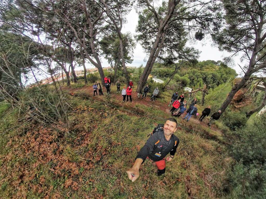 Trekking urbano del primo dell'anno 