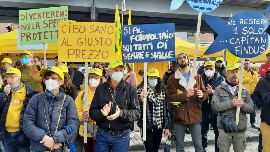 Protesta Coldiretti Liguria