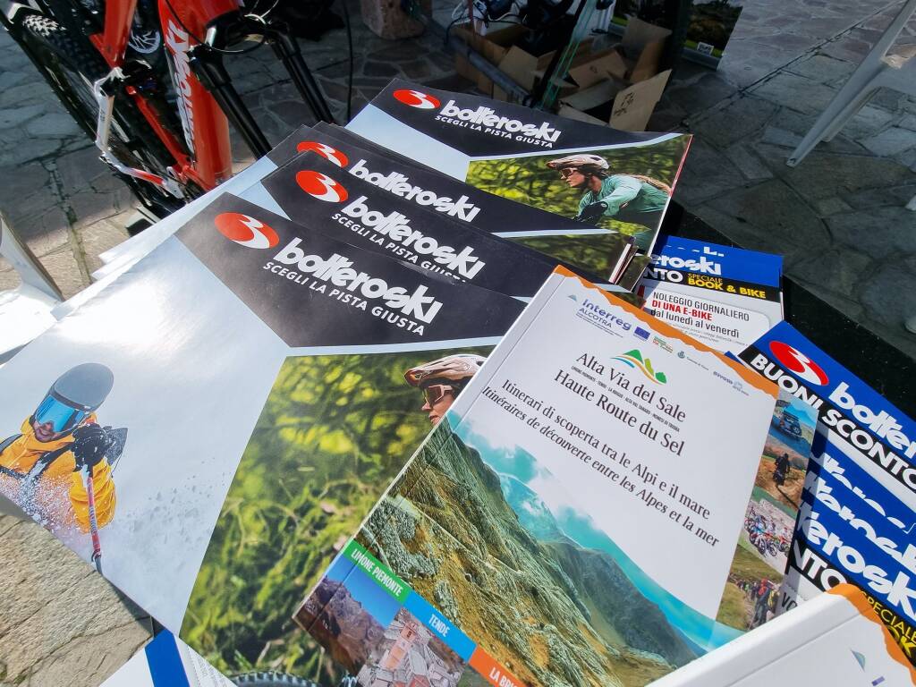 Bottero Ski al Book & Bike di Sanremo con le e-bike, a luglio il bis con la Transalp Experience