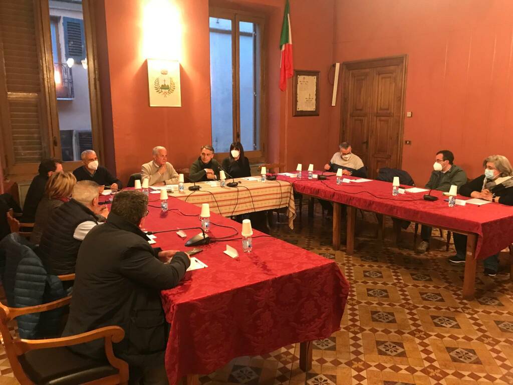 Pieve di Teco, il presidente della Provincia Claudio Scajola incontra i primi cittadini della Valle Arroscia