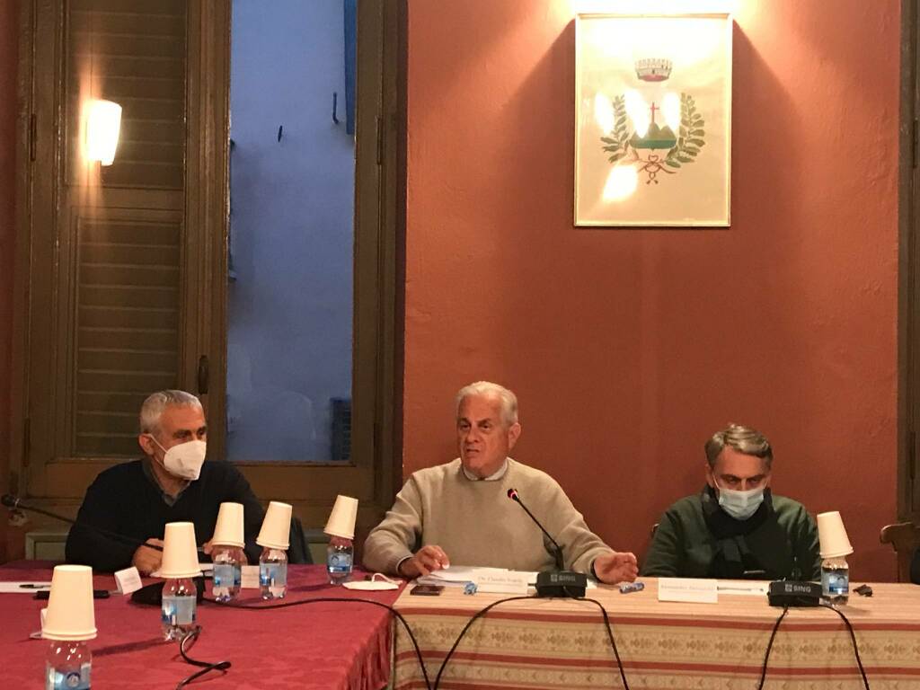 Pieve di Teco, il presidente della Provincia Claudio Scajola incontra i primi cittadini della Valle Arroscia