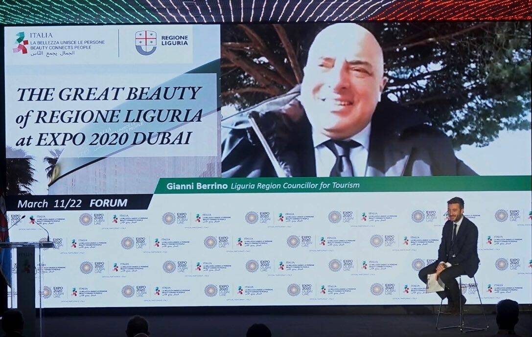 Liguria a Expo Dubai, Berrino: «Opportunità unica di mercato finora inesplorato»