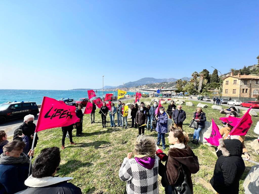 Manifestazione vittime mafie ventimiglia