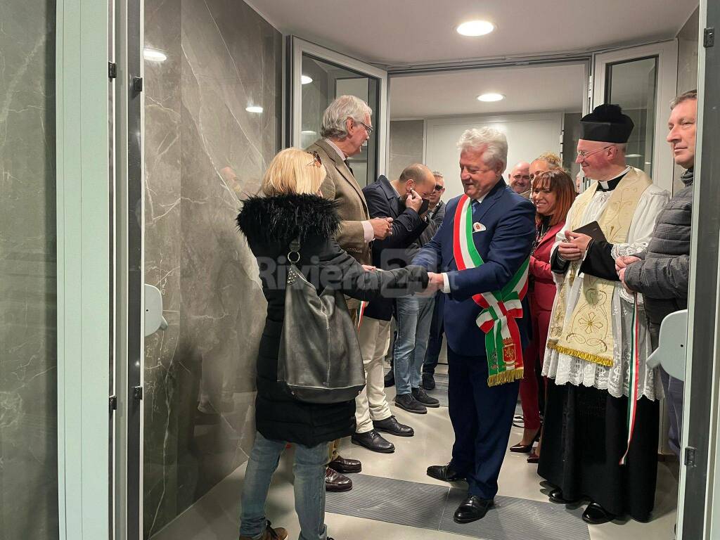 Ventimiglia, inaugurato l’ascensore che collega Marina San Giuseppe e il centro storico