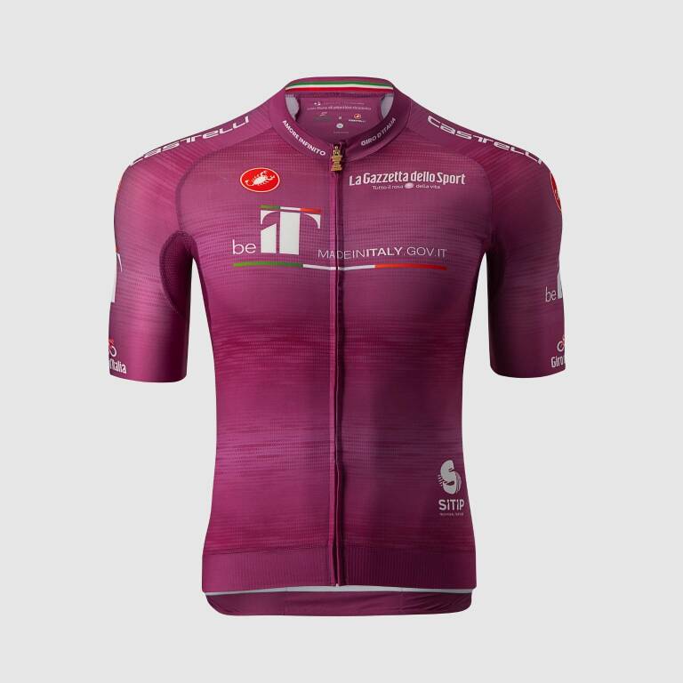 Giro d’Italia 2022, la Maglia Ciclamino dedicata al “Made in Italy”