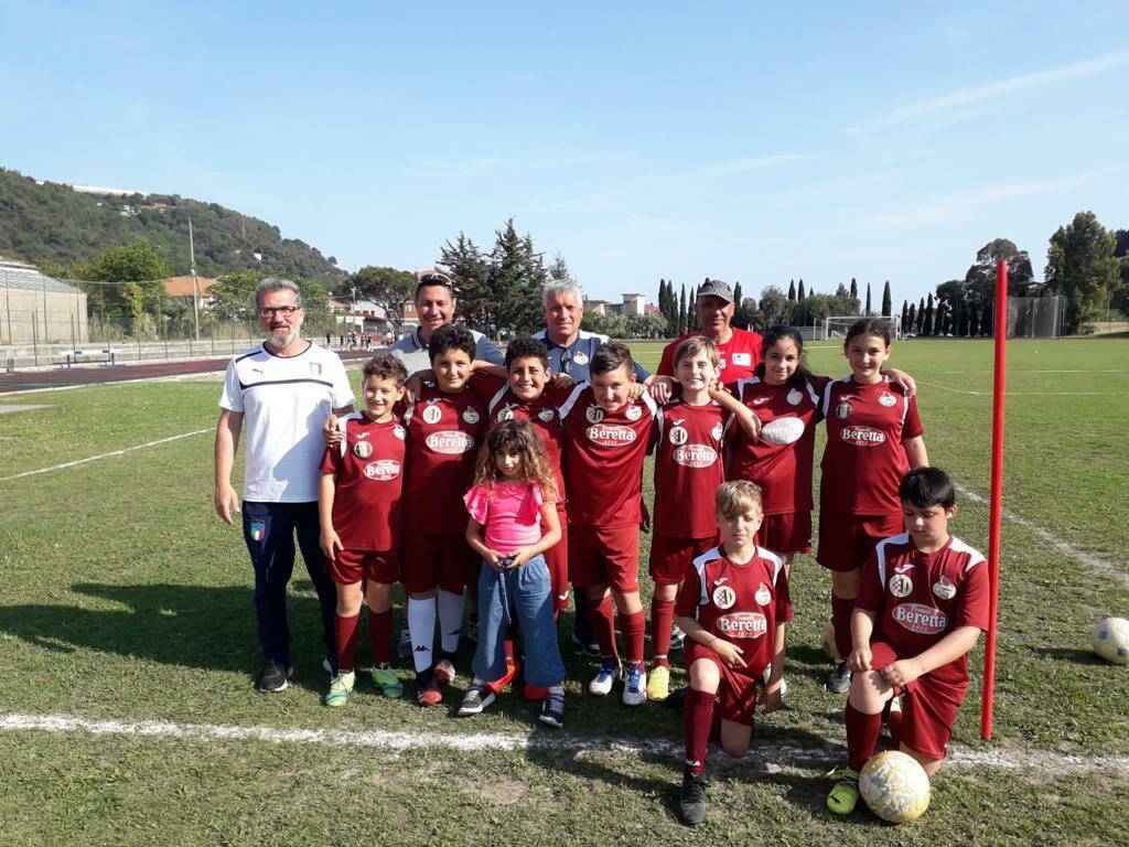 Visita della Figc alla Polisportiva Vallecrosia Academy