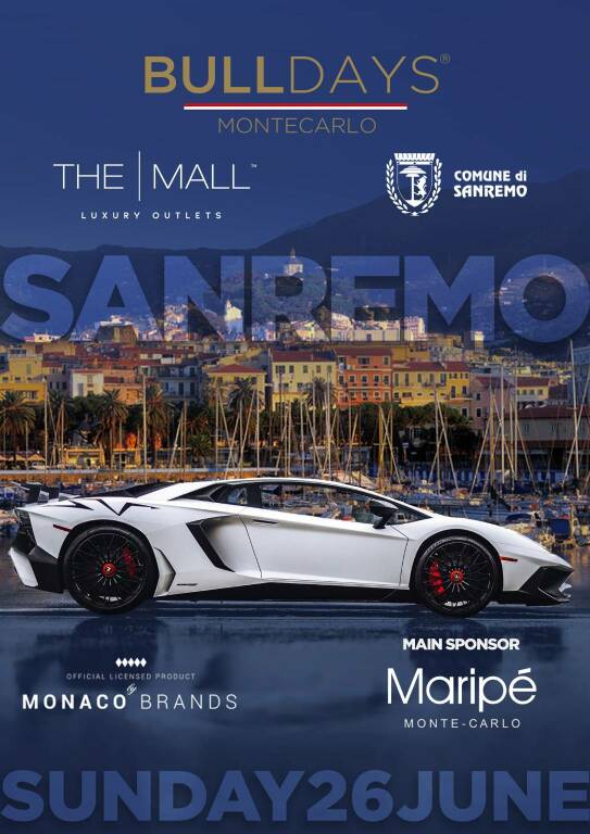 Il 24, 25 e 26 giugno l&#8217;evento di supercar Bull Days Monte Carlo torna in Costa Azzurra