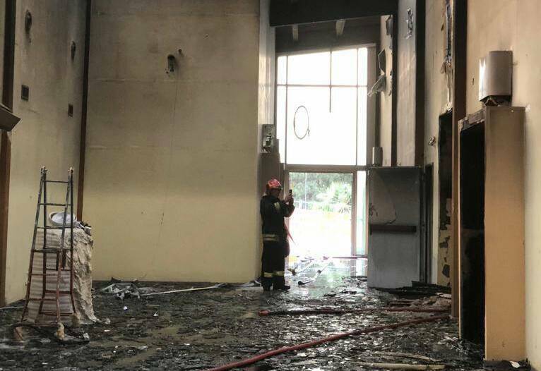 Incendio al nuovo asilo di Bordighera, le immagini all’interno dell’edificio distrutto