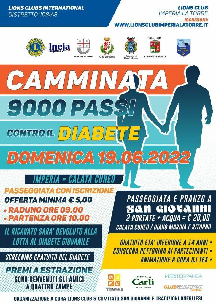 Novemila passi contro il diabete