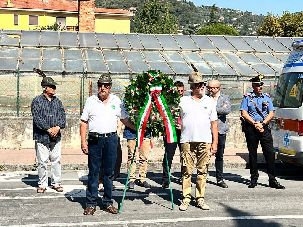 Raduno degli Alpini a Vallecrosia