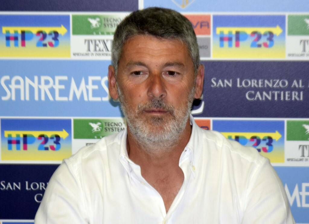 Sanremo, Giannini allenatore, Panuccio direttore sportivo