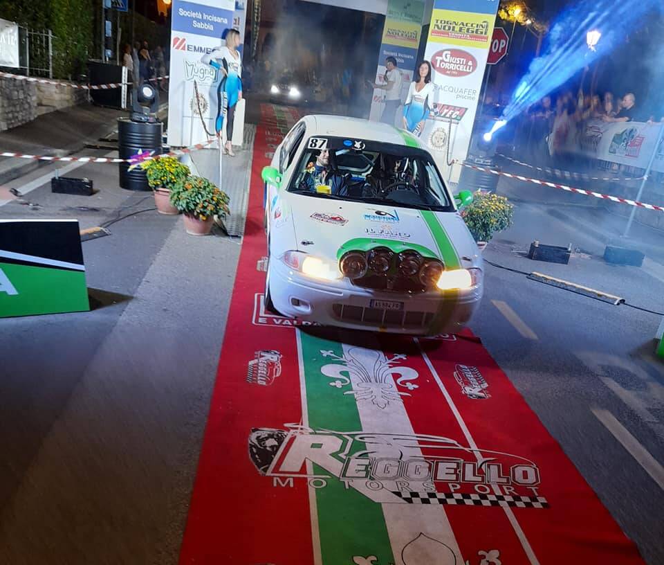 L’imperiese Samuele Valzano conquista il podio al Rally di Reggello e città di Firenze