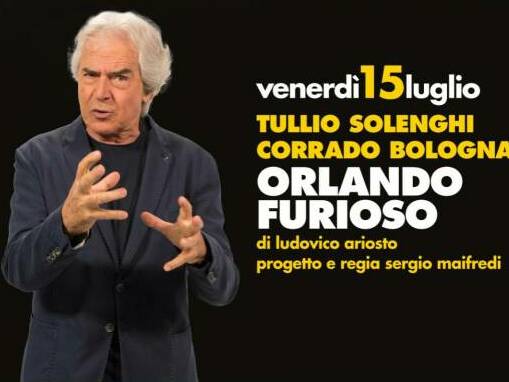 Ventimiglia, Tullio Solenghi e Corrado Bologna in scena al Teatro Romano