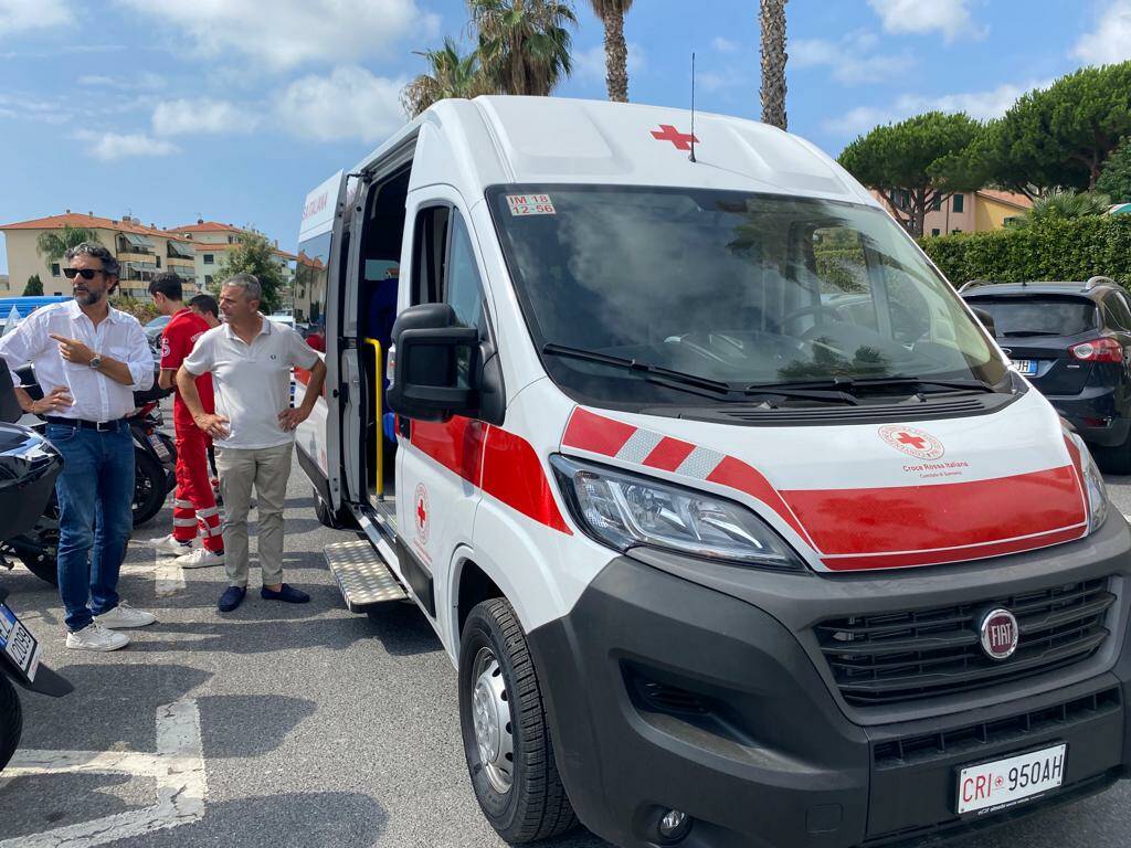 Navetta Croce Rossa a Taggia