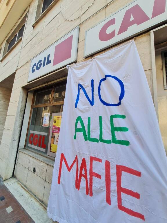 La Camera del Lavoro di Imperia al fianco di Libera per dire “No alle mafie”