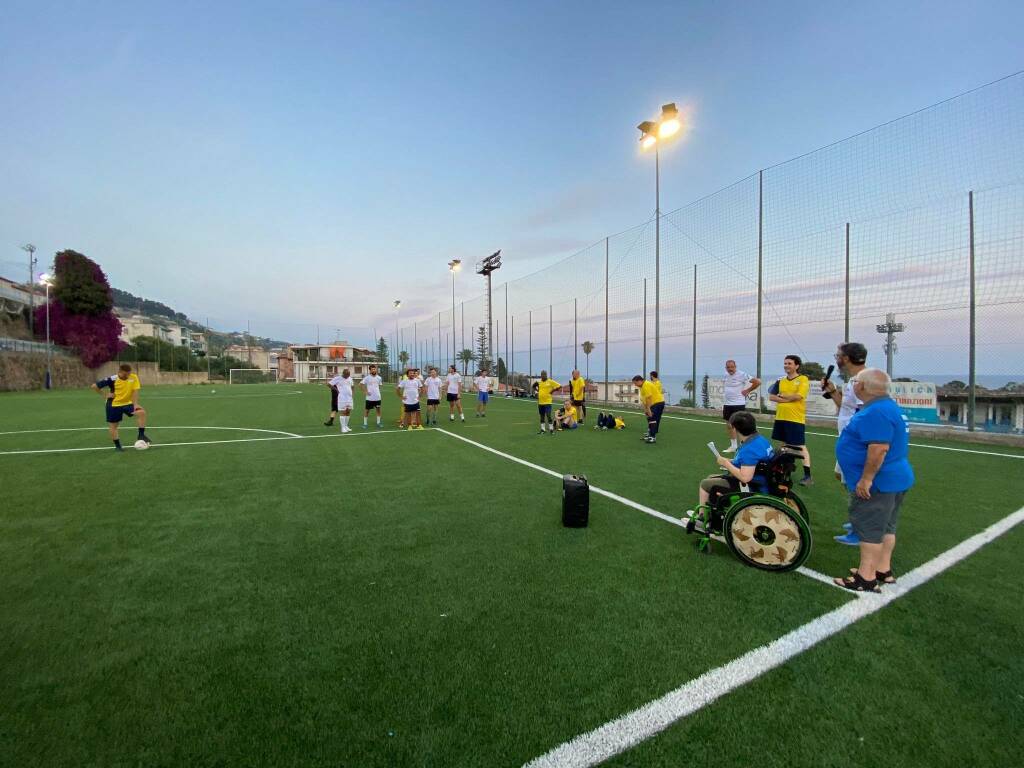 Partita di calcio di solidarietà a Sanremo, i ringraziamenti del direttivo della Polisportiva IntegrAbili