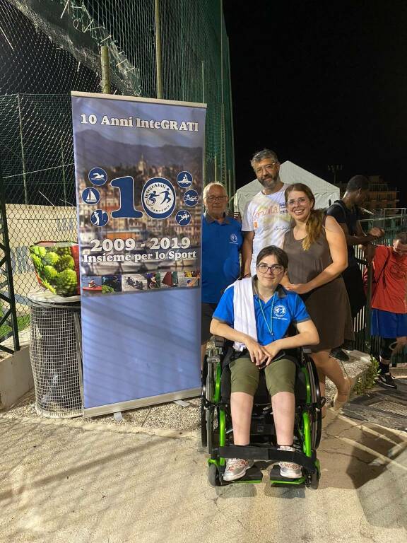 Partita di calcio di solidarietà a Sanremo, i ringraziamenti del direttivo della Polisportiva IntegrAbili