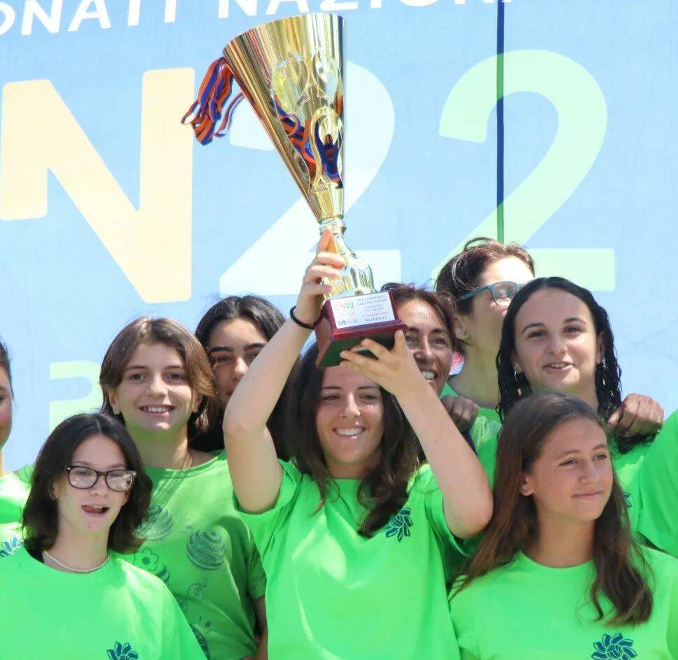 Sanremo, la Riviera Mazzu è campione d&#8217;Italia Csi nella categoria U14 femminile