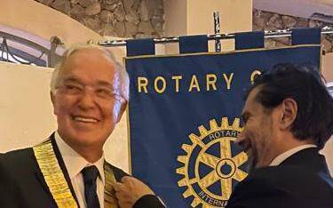 Passaggio di consegne nel Rotary Sanremo, Luigi Fracas nuovo presidente