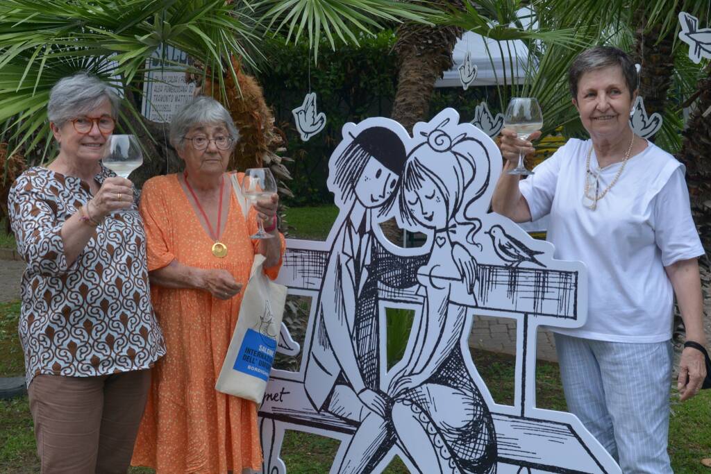 Bordighera, al Salone Internazionale dell’Umorismo anche la figlia di Raymond Peynet