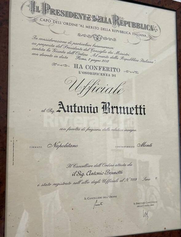 Maresciallo Antonio Brunetti 