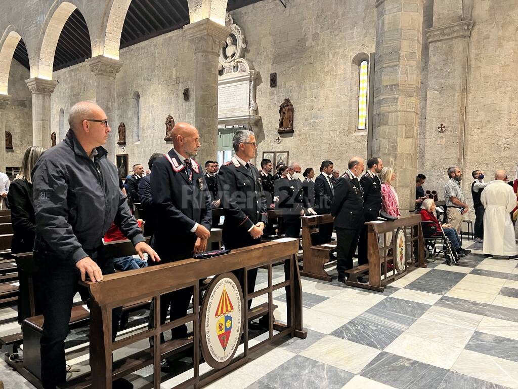 Sanremo, l&#8217;Arma dei Carabinieri ricorda Salvo D&#8217;Acquisto e il generale Dalla Chiesa. Premio all&#8217;alpino Tiziano Chierotti