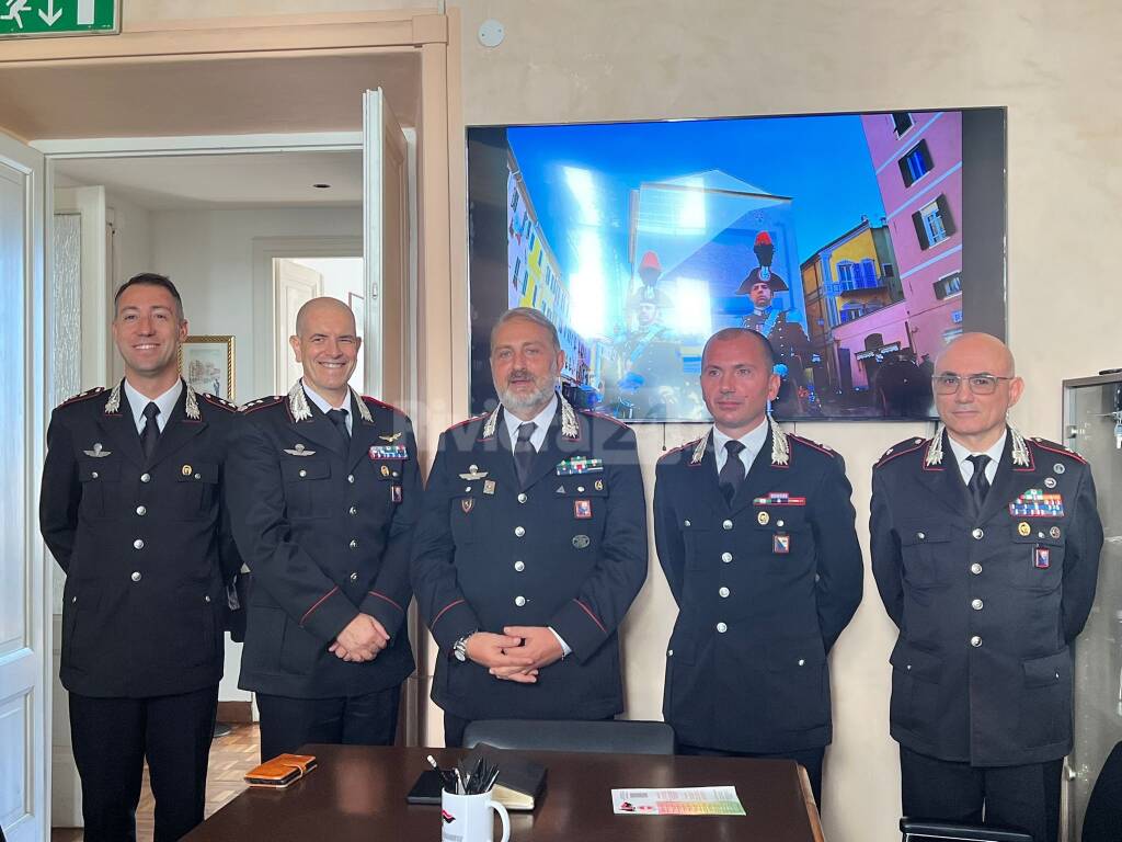 presentazione ufficiali carabinieri