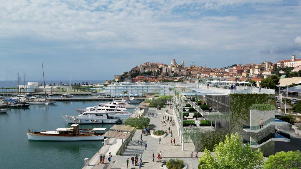 Imperia, le prime immagini del nuovo porto turistico