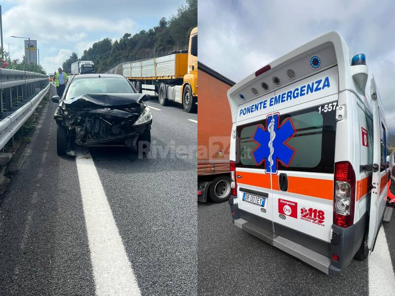 incidente a10 bordighera