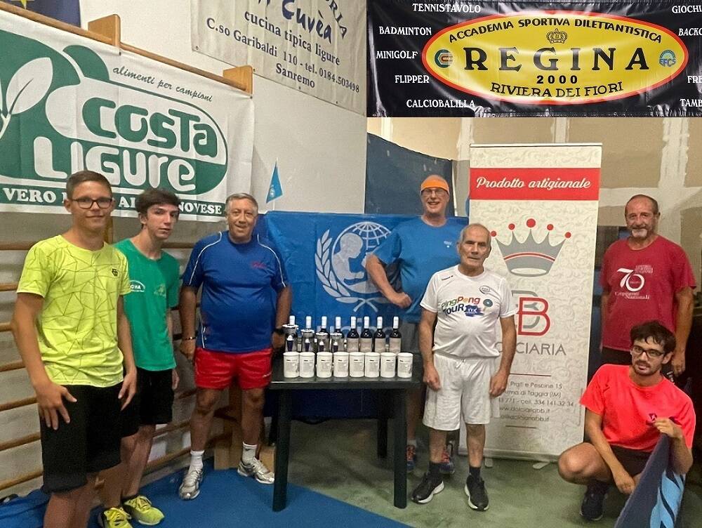 Primo campionato regionale ligure di Ping Pong for Unicef 2022