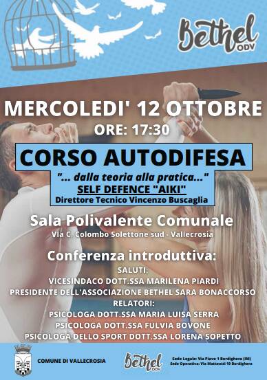 primo corso autodifesa vallecrosia