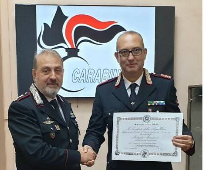 riviera24 -Carabinieri Ciocchetti e Rivano  "Medaglia Mauriziana"