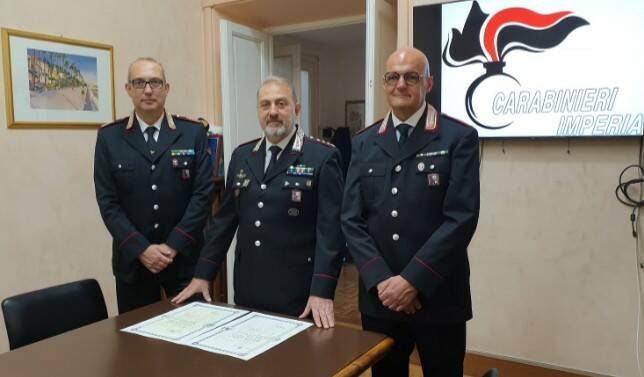 Carabinieri, ai luogotenente Ciocchetti e Rivano conferita la “Medaglia Mauriziana”