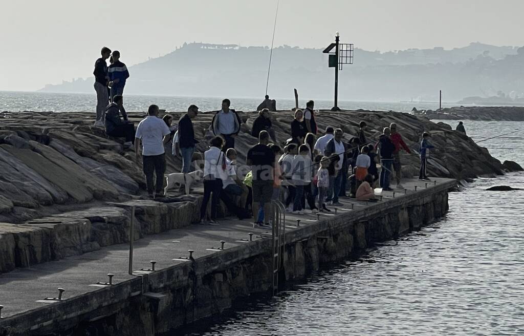 Santo Stefano i bambini a scuola di pesca