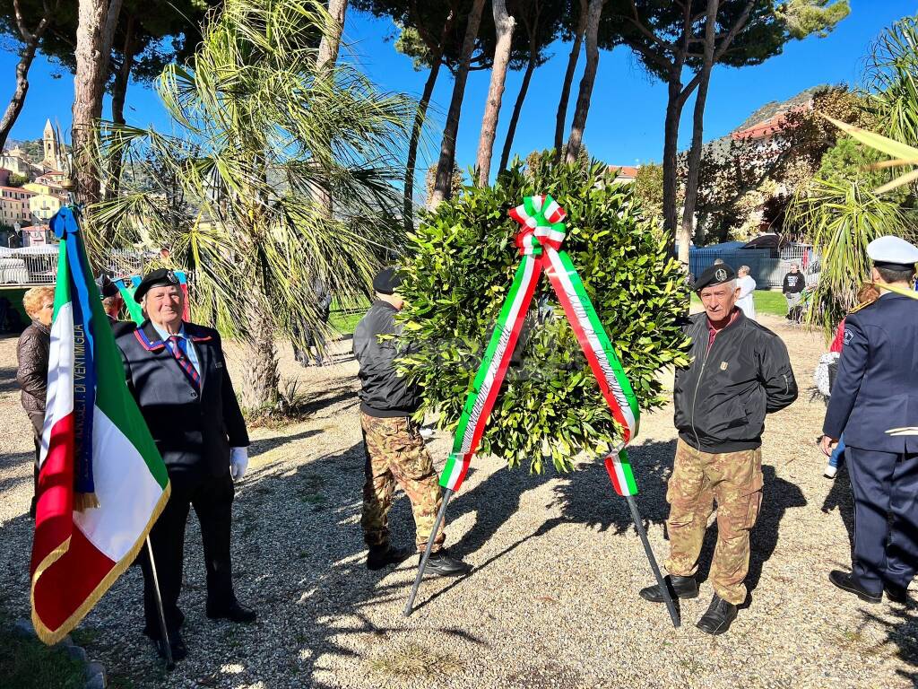 Ventimiglia celebra il 4 novembre, ricordando chi ha dato la vita per la patria