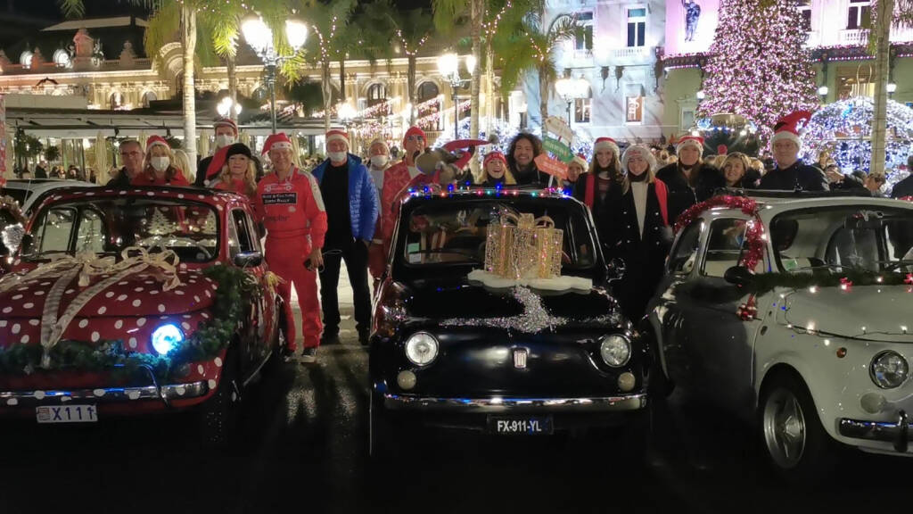 Il 17 dicembre parata natalizia del Club Fiat 500 Monte-Carlo per le vie del Principato