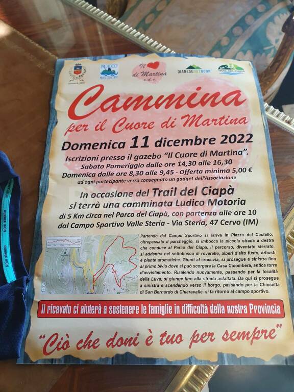 quarta edizione trial ciapà cervo dicembre 2022