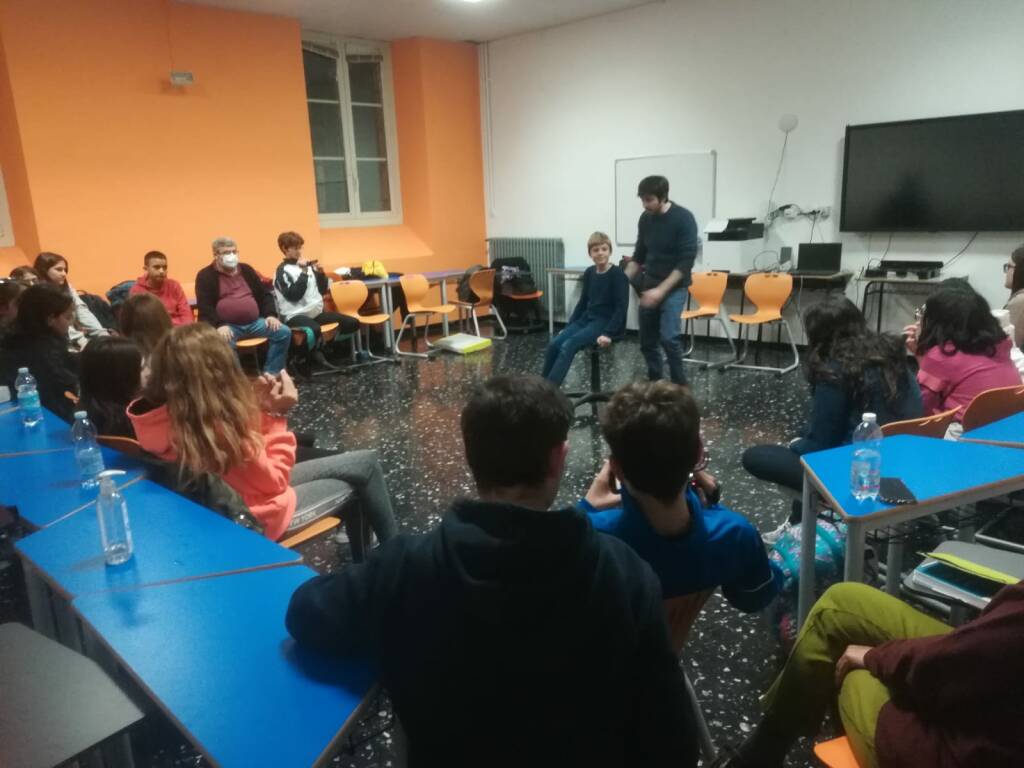 scuola di cinema studenti pieve di teco e pontedassio