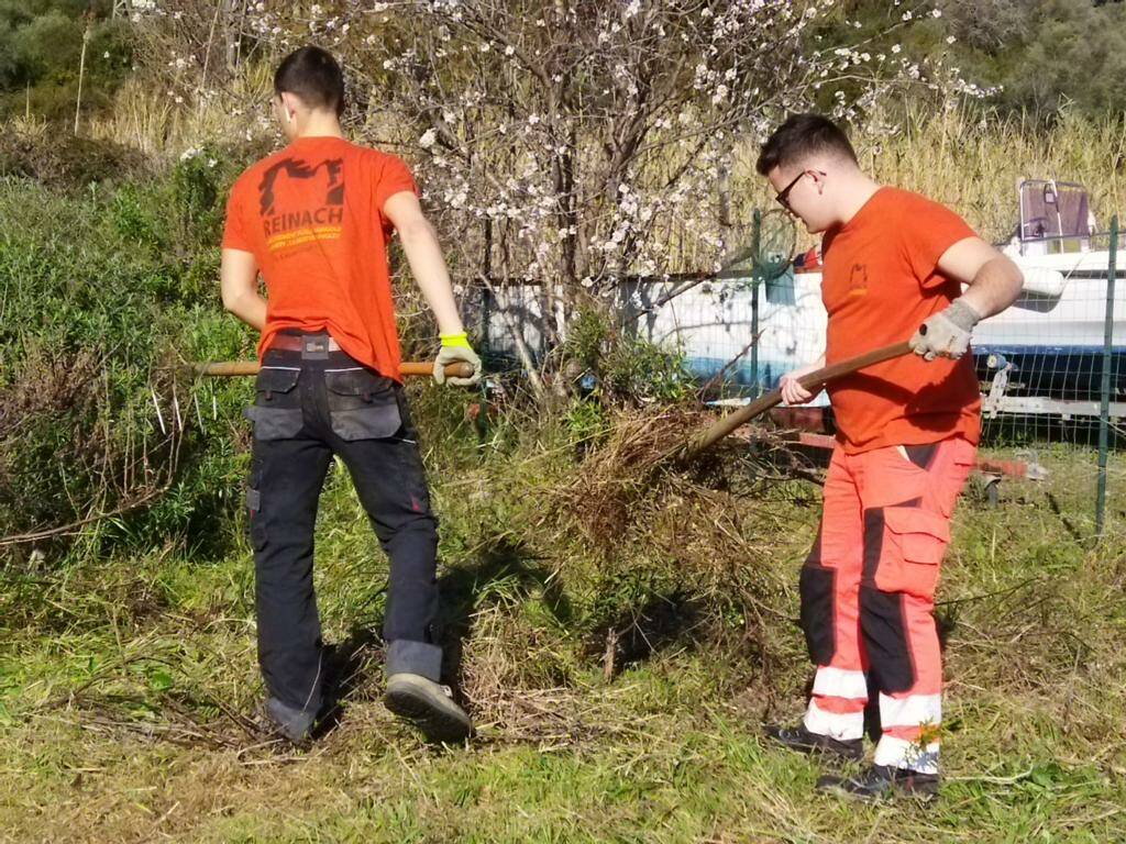 Progetto Erasmus, studenti francesi a Cervo per la riqualificazione delle aree verdi