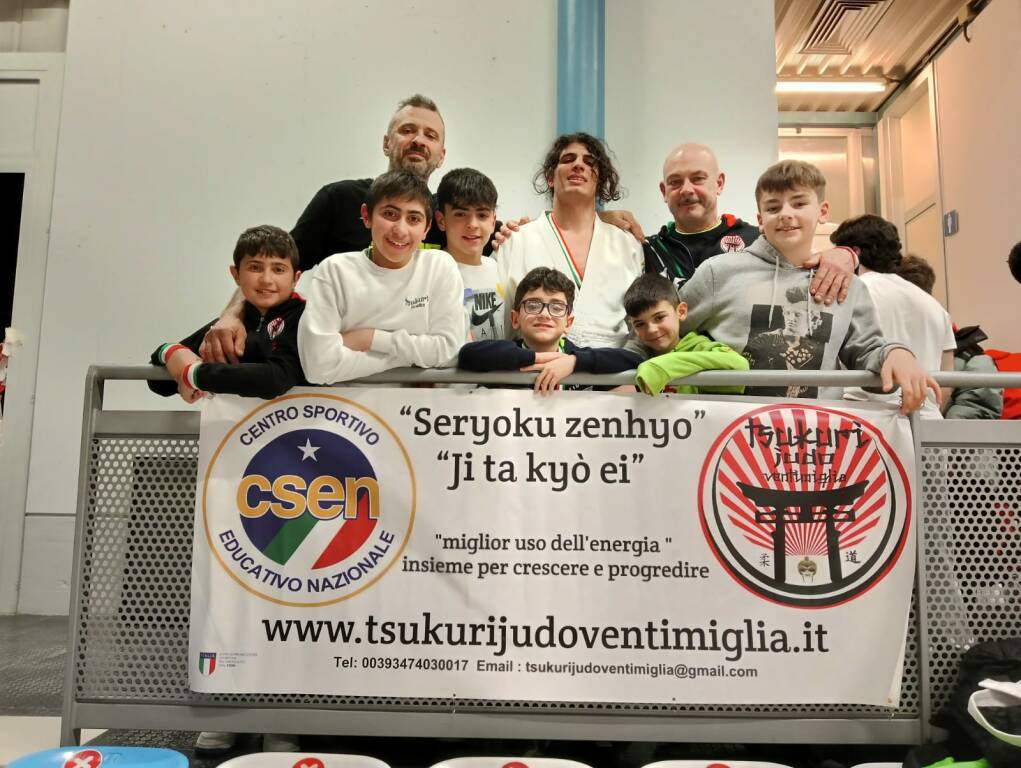 Trofeo di Bergamo, ottimi risultati per gli allievi del Tsukuri judo Ventimiglia