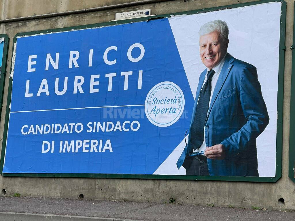 Enrico Lauretti candidato Imperia 